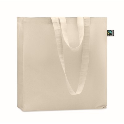 Bolsa de la compra de comercio justo personalizable